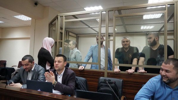 Суд над «Бахчисарайской восьмеркой», 19 ноября 2019 года. Фото: «Крымская солидарность»