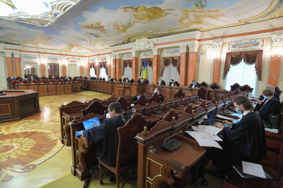 Засідання Великої палати по справі Суркісів проти ПриватБанку Фото: пресслужба Верховного суду