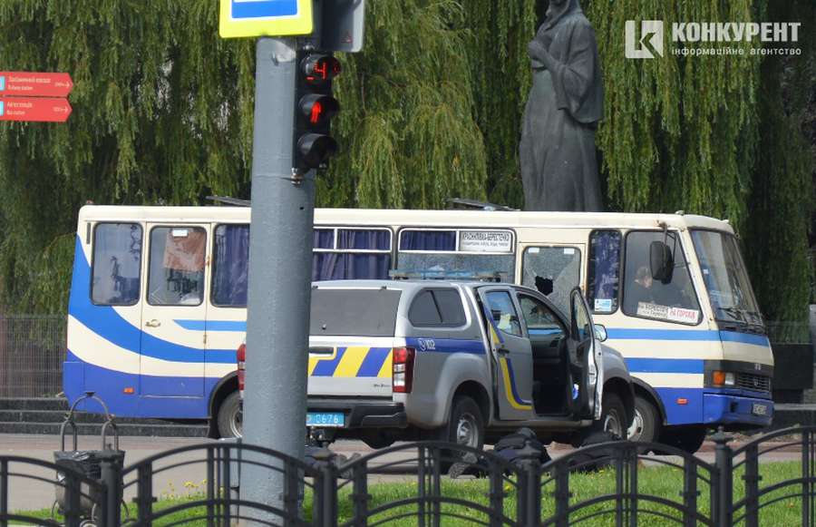 Захват заложников в Луцке