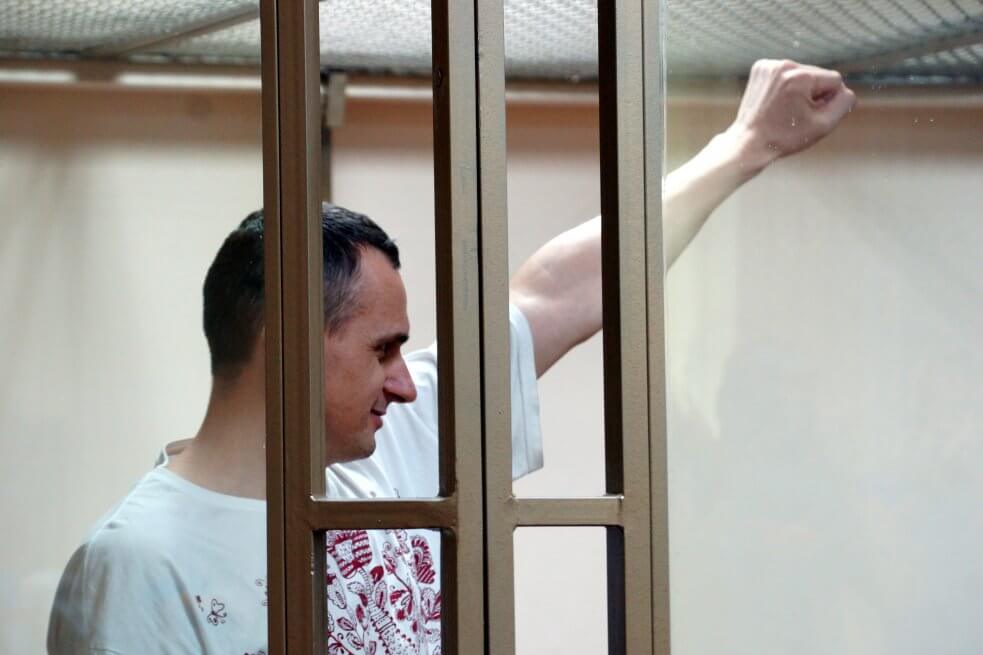 Олег Сенцов. Фото: Антон Наумлюк, Ґрати