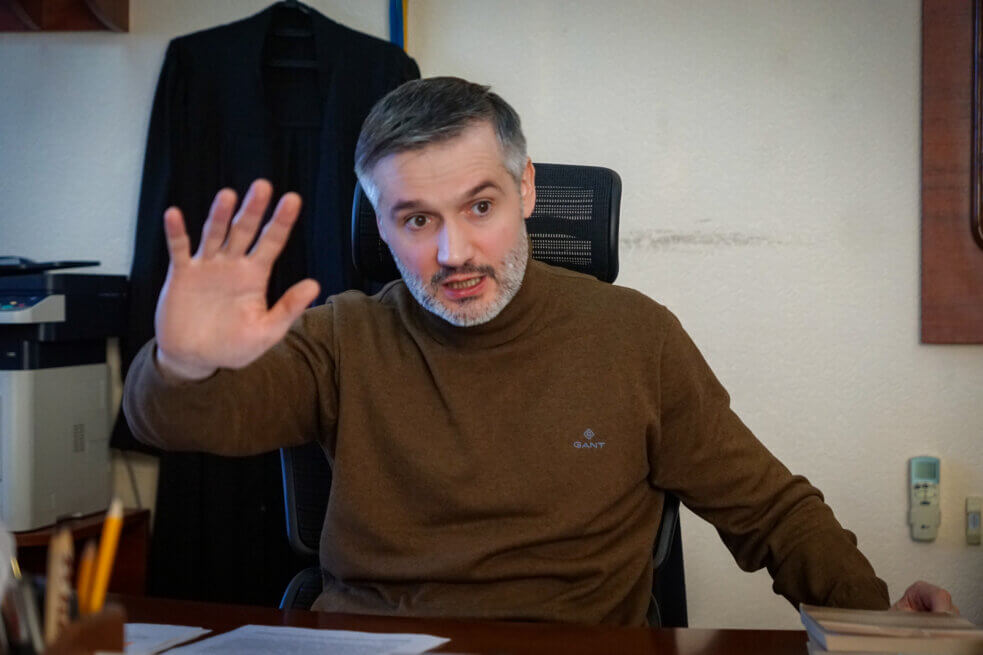 Суддя Малиновського райсуду Одеси Олександр Гарський. Фото: Антон Наумлюк, Ґрати