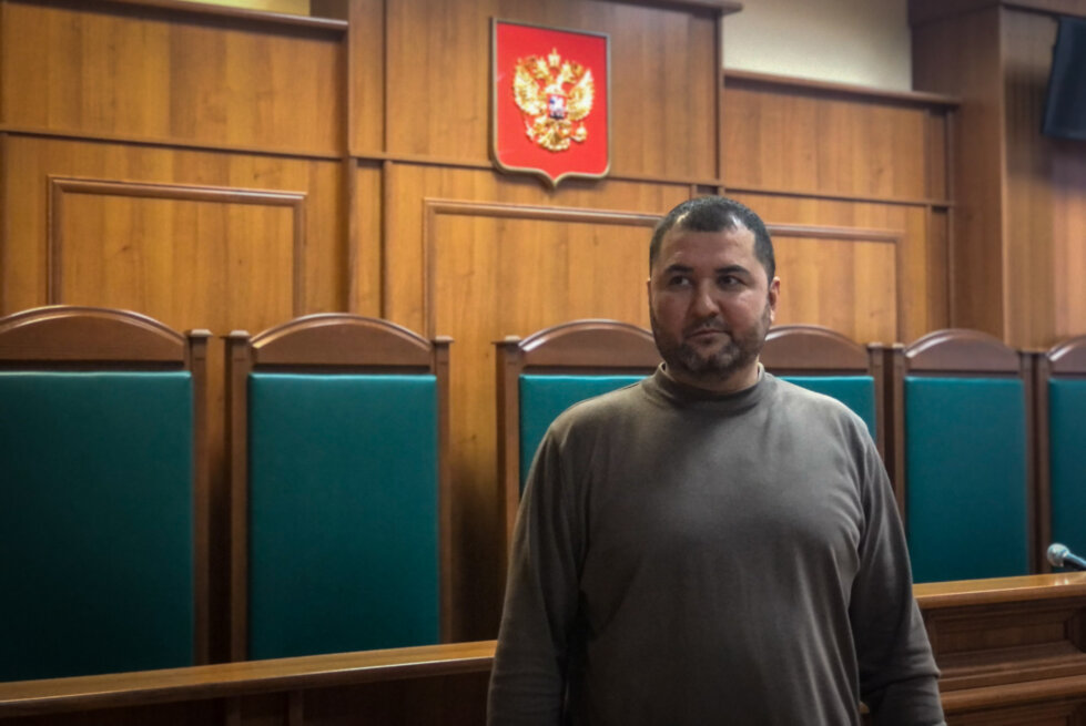 Адвокат Едем Семедляєв у Верховному суді Криму, 20 грудня 2021 року. Фото: «Ґрати»