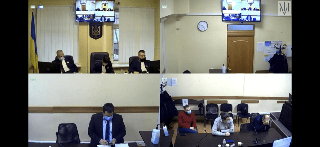 Оглашение приговора Владимиру Чеботареву. Фото: скриншот видеотрансляции 