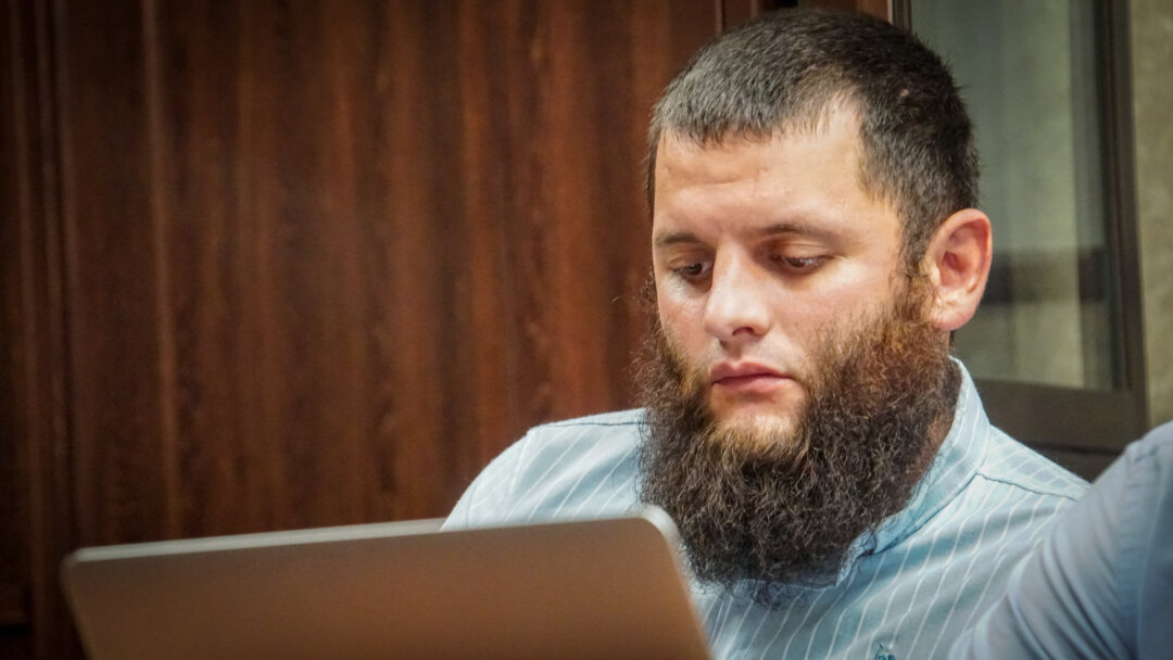 Сервер Барієв у Південному окружному військовому суді, 21 липня 2022 року. Фото: «Кримська солідарність»