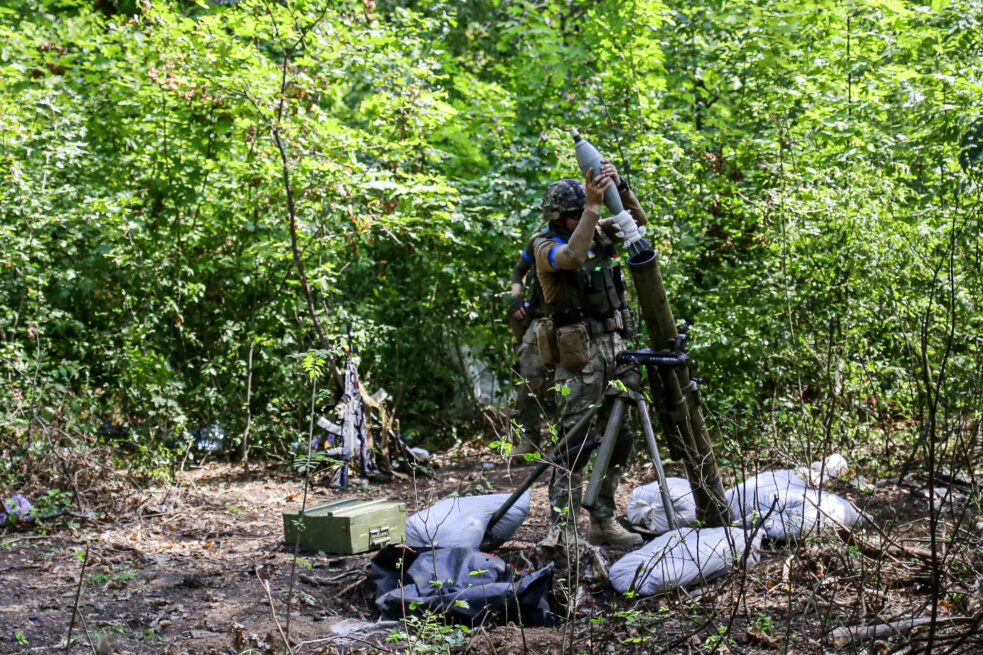 Ілюстративне фото. Військові Окремого батальйону "Вовки Да Вінчі" на Донеччині. Автор: Стас Юрченко, Ґрати