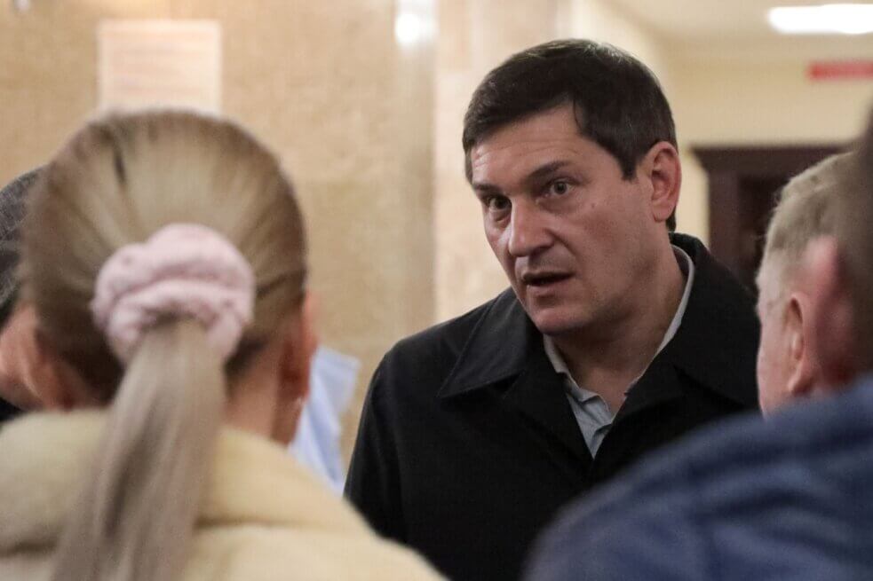 Андрій Одарченко у Вищому антикорупційному суді, 13 листопада 2023. Фото: Стас Юрченко, Ґрати
