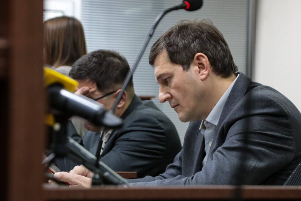 Избрание меры пресечения нардепу Андрею Одарченко в Высшем антикоррупционном суде, 13 ноября 2023 года. Фото: Стас Юрченко, Ґрати