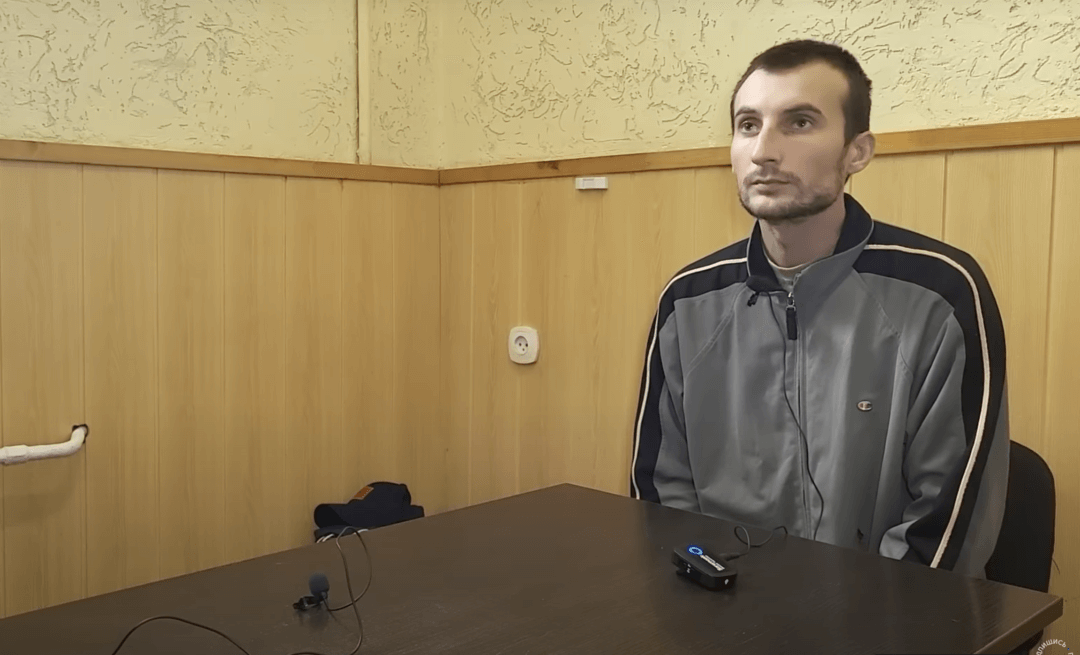Пленный костромской десантник Радик Гукасян. Фото: скриншот видео блогера Владимира Золкина