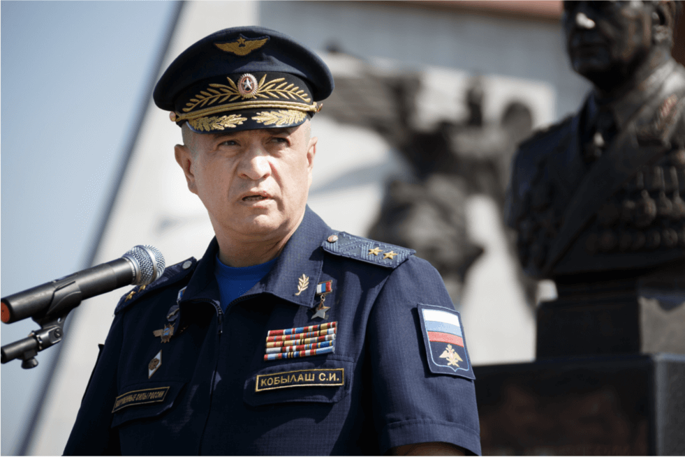 Командувач дальньою авіацією збройних сил РФ Сергій Кобилаш. Фото: міноборони РФ