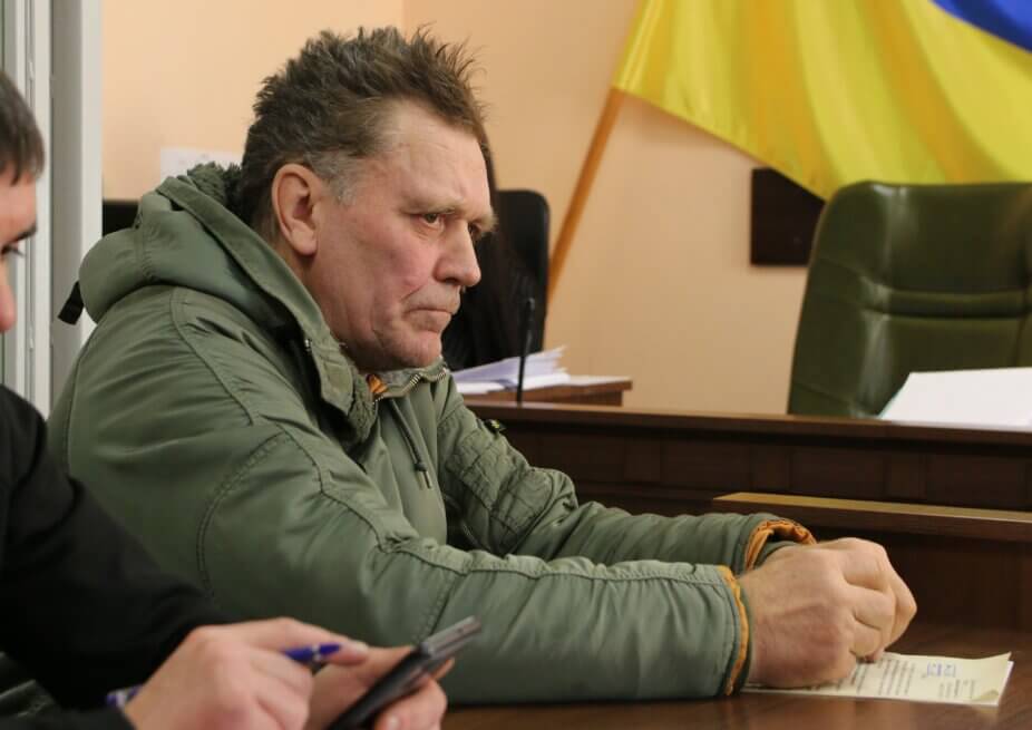Вадим Мошкін у Деснянському районному суді Києва, 12 січня 2023 року. Фото: Олексій Арунян, Ґрати