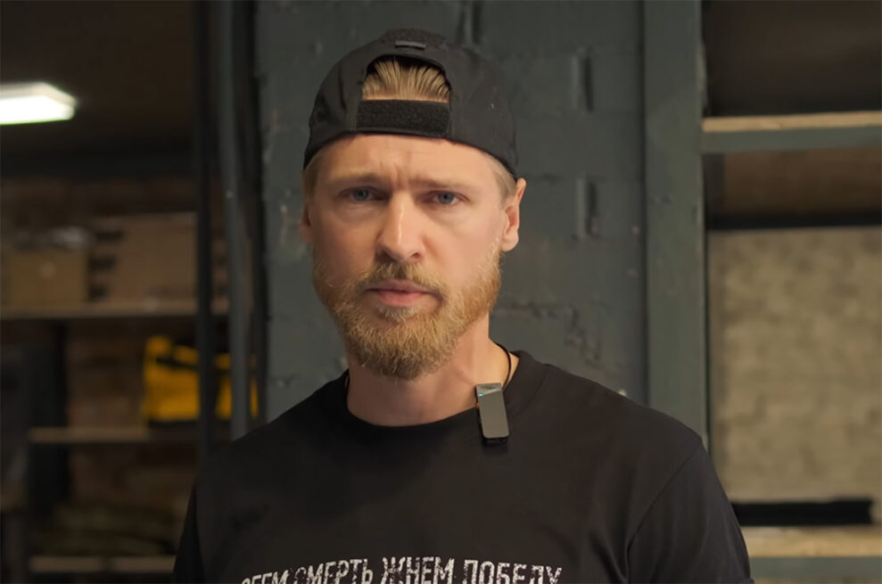 Обвинувачений у воєнних злочинах заступник командира російського воєнізованого угруповання «Русич» Воїслав Торден (Ян Петровський). Фото: Wikimedia