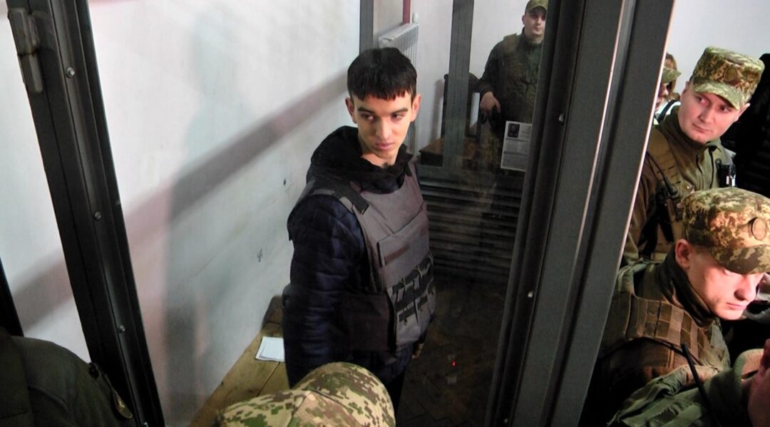 Вячеслав Зінченко в Шевченківському суді Львова, 13 лютого 2025 року. Фото: Перший Західний